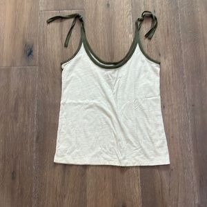 Nation Ltd tie shoulder tank top size small